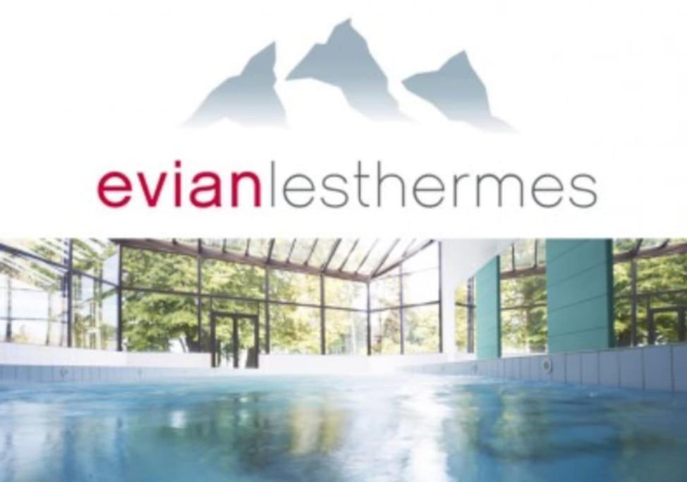 Ferienwohnung Jolie Vue Au Calme Évian-les-Bains Exterior foto